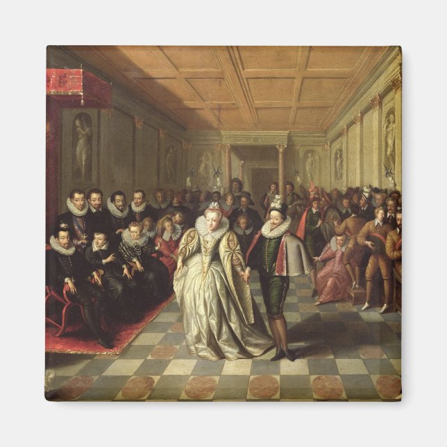 Ball beim Gericht Henri III Magnet (Vorne)