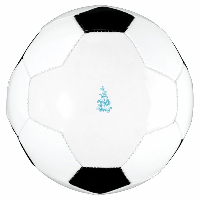 Ball Blue, Medium Turquoise Dekoration (Vorderseite)