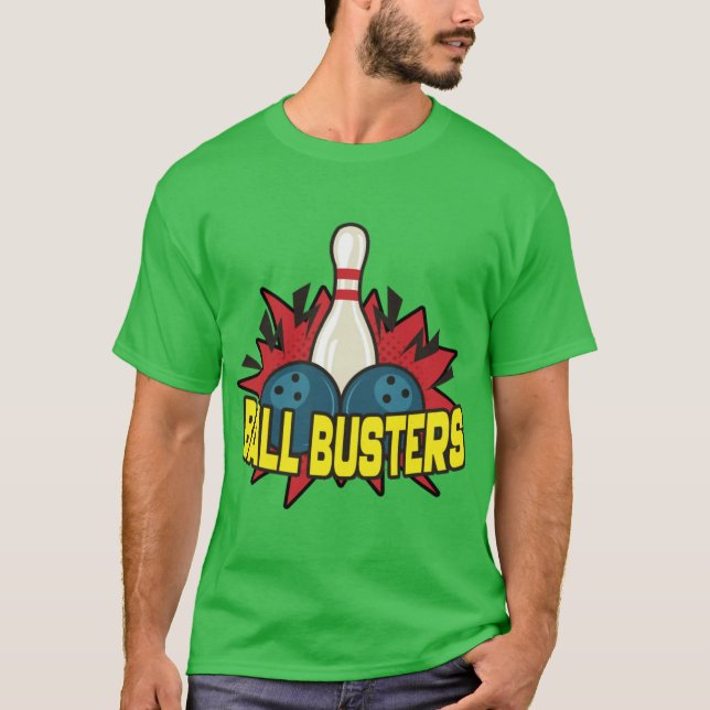 Ball Busters Bowlingeam family T-Shirt (Vorderseite)
