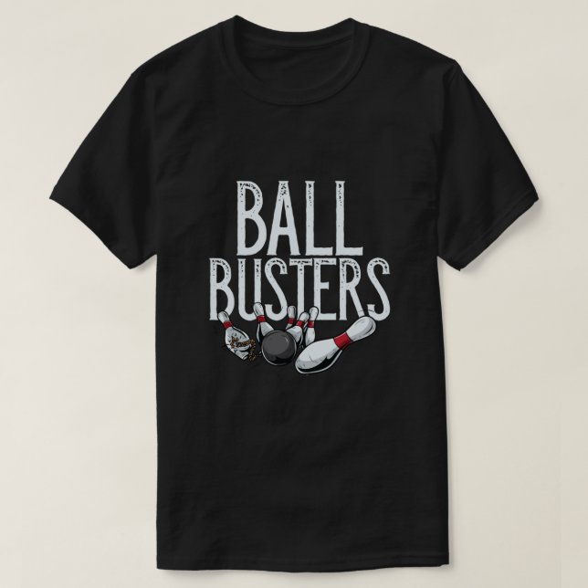 Ball Busters, Funny Bowling Team Name  Essential T-Shirt (Design vorne)