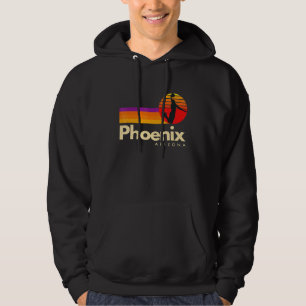 Ball City Arizona Vintag Retro Phoenix Basketba Hoodie