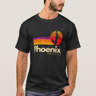 Ball City Arizona Vintag Retro Phoenix Basketba T-Shirt