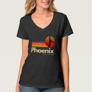 Ball City Arizona Vintag Retro Phoenix Basketba T-Shirt