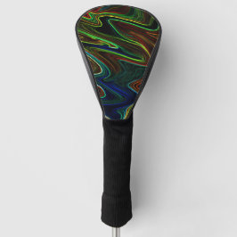 Ball der farbigen Wolle rollte aus, was macht das? Golf Headcover