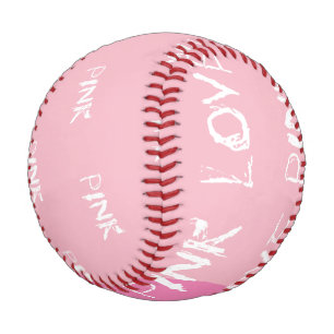 Ball des Baseballs love pink