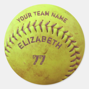 Ball Dirty Name Team Number Ball Sticker