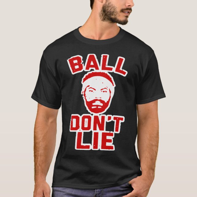 Ball Dont Lie Funny Rasheed Wallace Shirt und (Vorderseite)