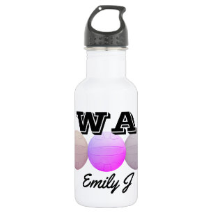 Ball-Entwurfpersonalisierter Netball Trinkflasche