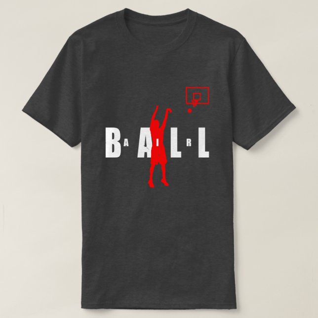 Ball Funny Sports Basketball Meme for Basketba T-Shirt (Design vorne)