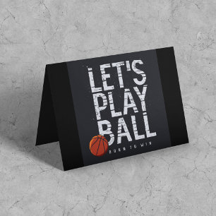 Ball Geboren spielen, zu gewinnen Karte