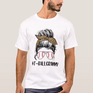 Ball Grammy Leben Unordentlicher Knoten T-Shirt