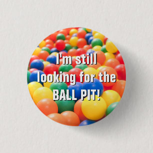 Ball-Gruben-Knopf Button