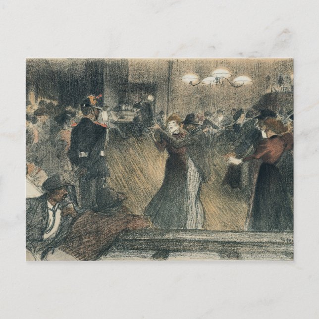 Ball im Barriere Postkarte (Vorderseite)