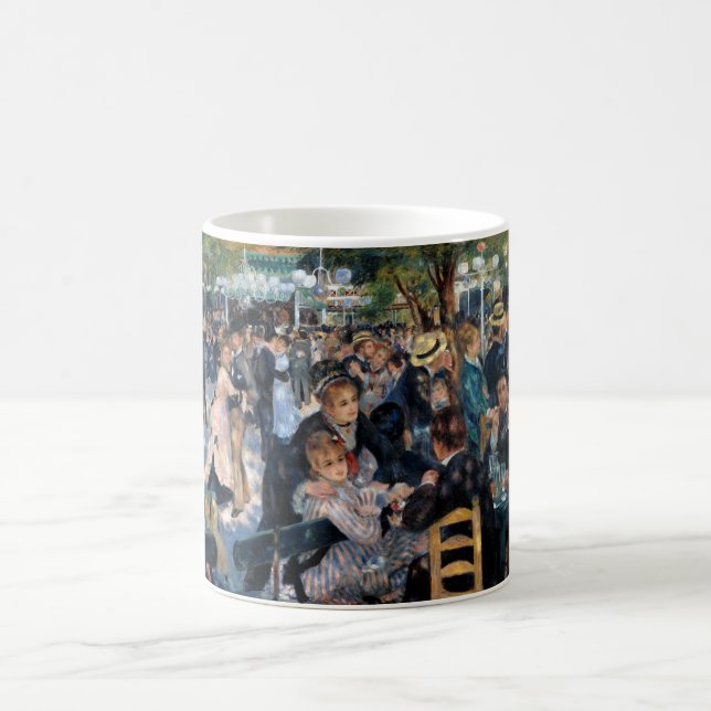 Ball im Moulin de la Galette, Auguste Renoir Kaffeetasse (Mittel)