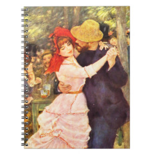 Ball im Moulin de la Galette Auguste Renoir Notizblock