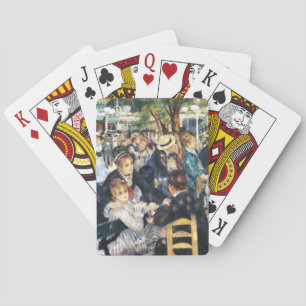 Ball im Moulin de la Galette Renoir Spielkarten
