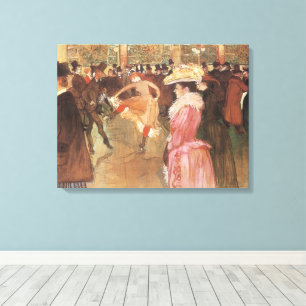 Ball im Nachtclub von Toulouse Lautrec Leinwanddruck