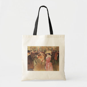 Ball im Nachtclub von Toulouse Lautrec Tragetasche