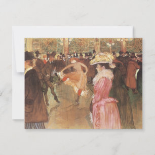 Ball in der Diskothek von Toulouse Lautrec