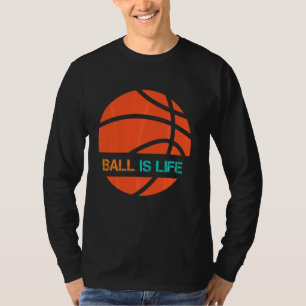 Ball ist Life Sports League Team Spieler spielen B T-Shirt