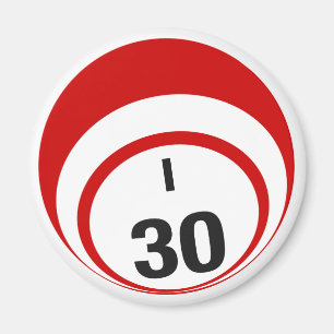 Ball-Kühlschrankmagnet des Bingo I30 Magnet