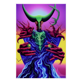 Ball Magic - Ken Gage Surreal Art Poster