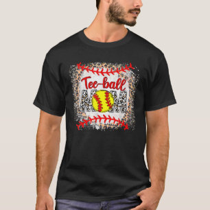 Ball Mama Muttertag T-Shirt Teeball Mama Leopard F