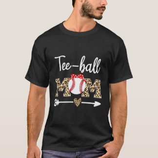 Ball Mama Muttertagsball Mama Leopard Ball T-Shirt