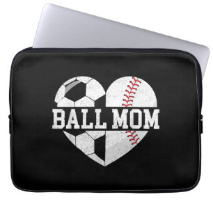 Ball Mama Shirt Herzlich Willkommen bei der Baseba Laptopschutzhülle
