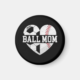 Ball Mama Shirt Herzlich Willkommen bei der Baseba Magnet