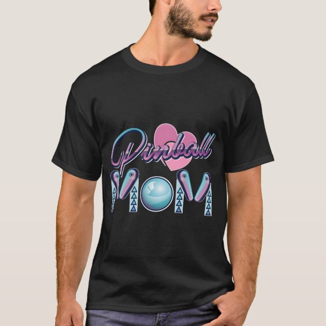 Ball-Mama-Spielautomat T-Shirt (Vorderseite)