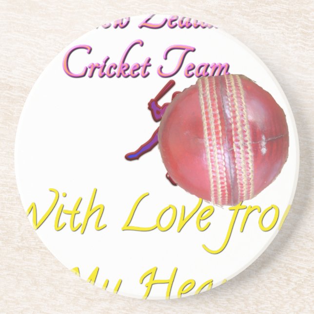 Ball NEWZEALAND Getränkeuntersetzer (Vorne)