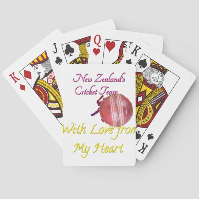 Ball NEWZEALAND Spielkarten (Rückseite)