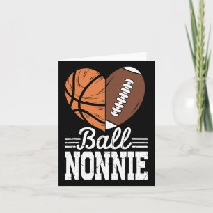 Ball Nonnie Basketball Fußball Spielball Sport Lov Karte