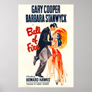 Ball of Fire 1941 Film POSTER DRUCK A5-A1