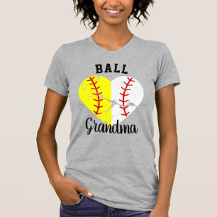 Ball Oma Nana Meemaw Softball/Baseballhemd T-Shirt