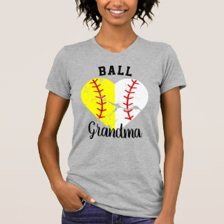 Ball Oma Nana Meemaw Softball/Baseballhemd T-Shirt
