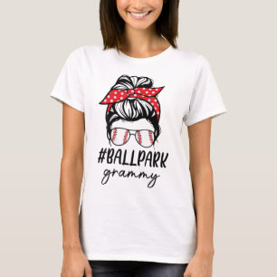 Ball Park Grammy Baseball Softball Mutter Day Ba T-Shirt
