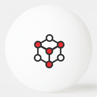 Ball ping pong Logo Ludodesign Tischtennisball