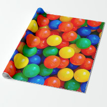 Ball Pit Bouncy Balls Blau, Grün, Rot, Gelb