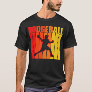 Ball Player Dodgeball Player Männer Frauen Vater D T-Shirt