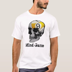 Ball-Psychospiel des Schädel-9 T-Shirt