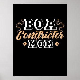 Ball Python Constrictor Mama Poster