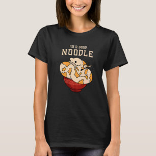 Ball Python, denn ich bin ein guter Nudeln T-Shirt