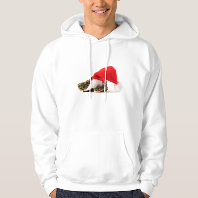 Ball Python Holiday Hoodie (Vorderseite)