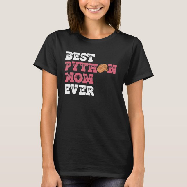 Ball Python Mama Banana Ball Python Eigentümer T-Shirt (Vorderseite)