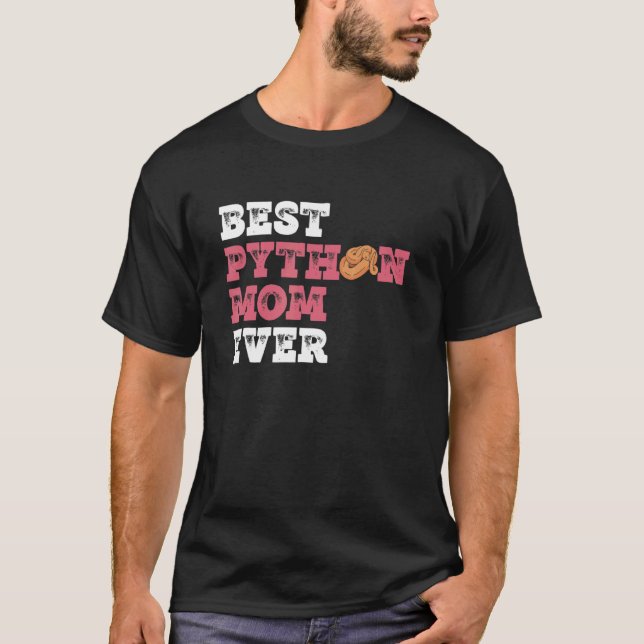 Ball Python Mama Banana Ball Python Eigentümer T-Shirt (Vorderseite)