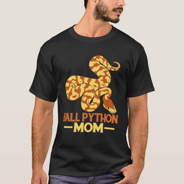 Ball Python Mama T-Shirt (Vorderseite)