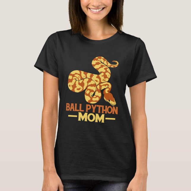 Ball Python Mama T-Shirt (Vorderseite)