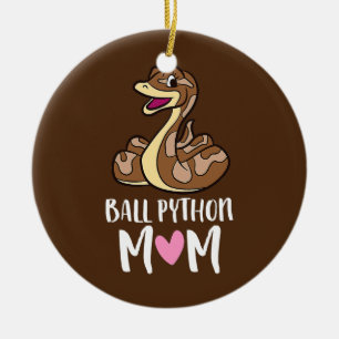 Ball Python Mom Snake Ball Python Keramik Ornament